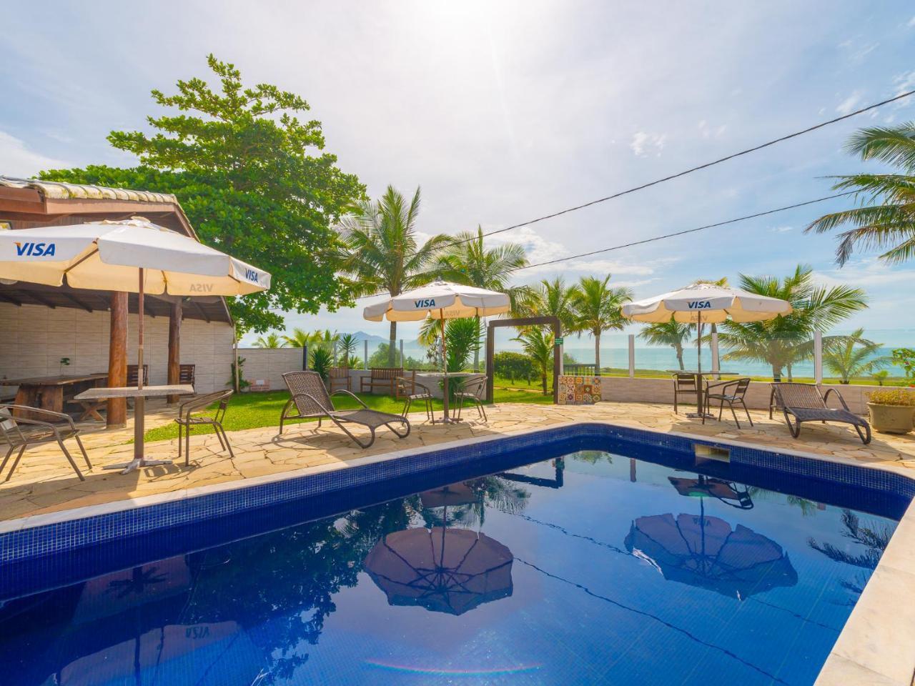 Pousada Pe Na Areia Caraguatatuba Exterior foto