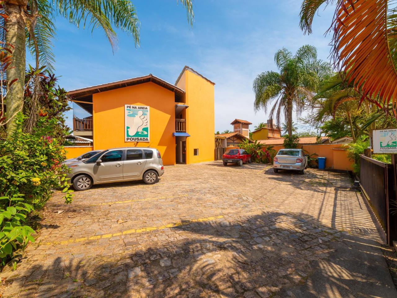 Pousada Pe Na Areia Caraguatatuba Exterior foto